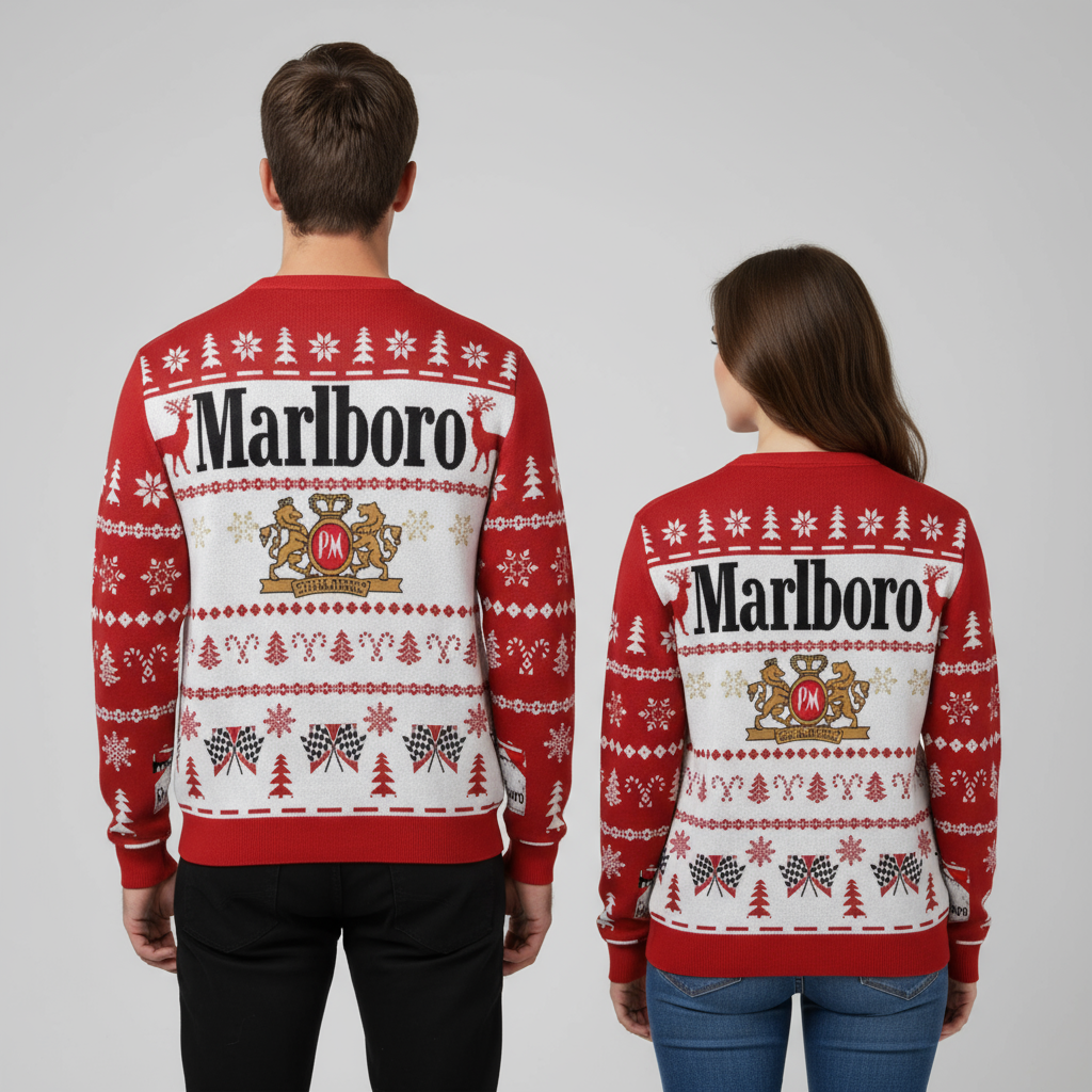 Unisex "Marlboro Country Claus" Sweater
