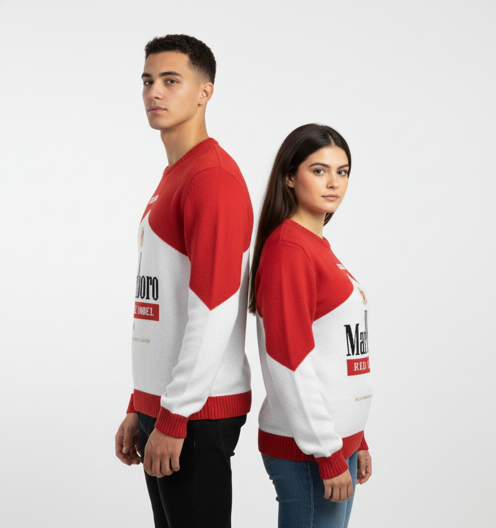 Unisex "Santa's Red Pack" Sweater