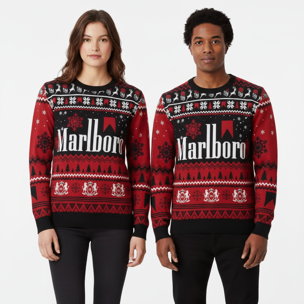 Unisex "The Red & Black 100s" Sweater