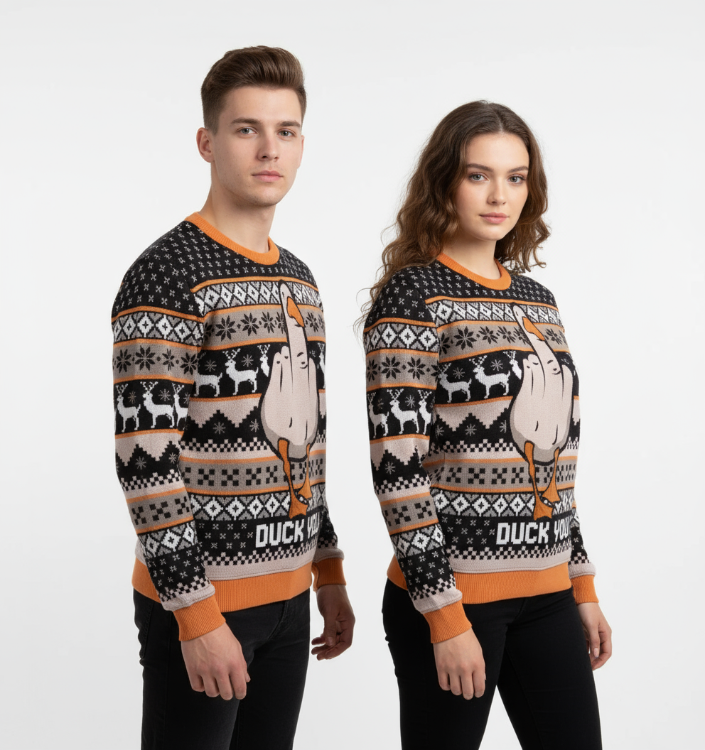 Unisex "Duck The Halls" Sweater
