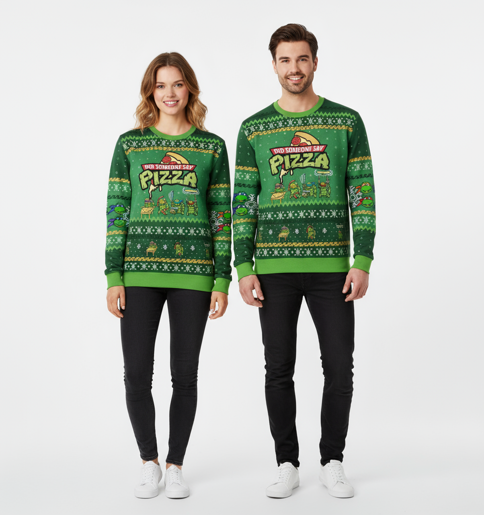 Unisex "Pizza Time" Sweater