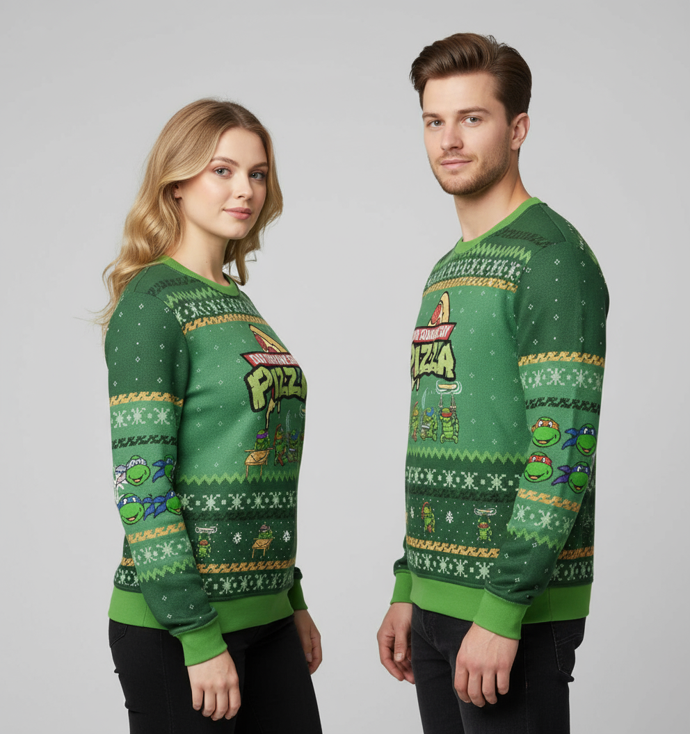 Unisex "Pizza Time" Sweater