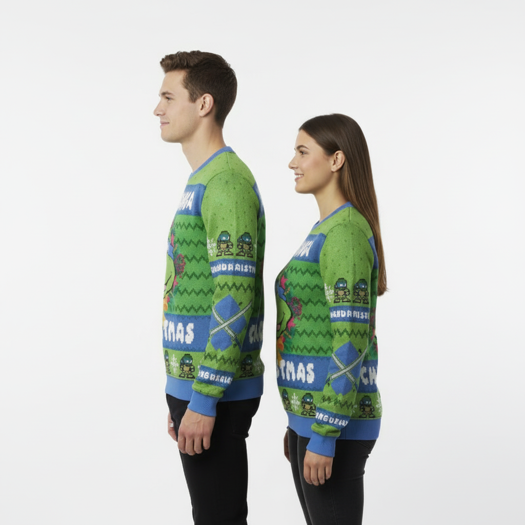 Unisex "Cowabunga Christmas" Sweater