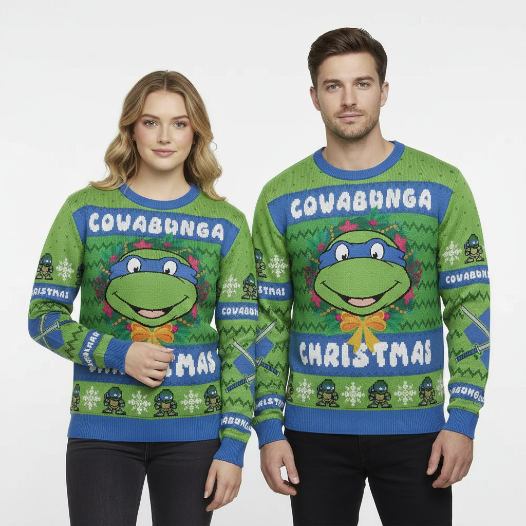 Unisex "Cowabunga Christmas" Sweater