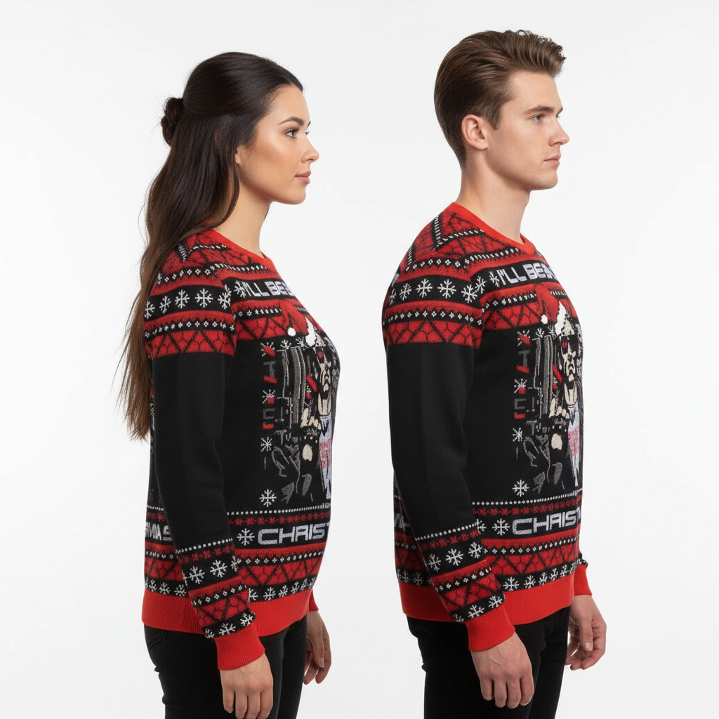 Unisex "I'll Be Back... for Eggnog" Sweater