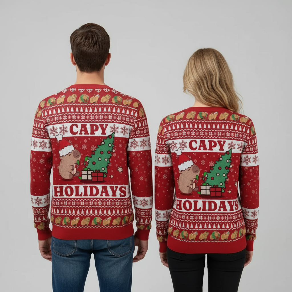 Unisex "Capy-bar-ho-ho" Sweater