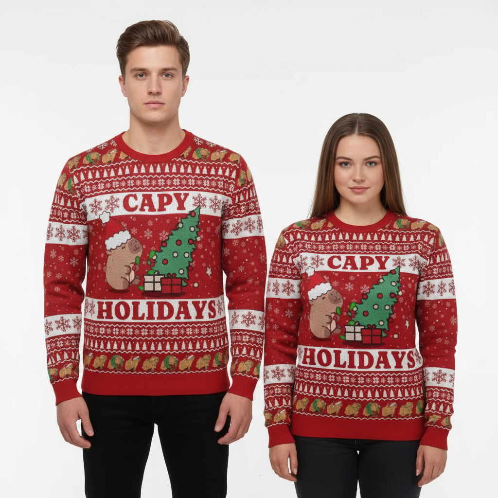 Unisex "Capy-bar-ho-ho" Sweater