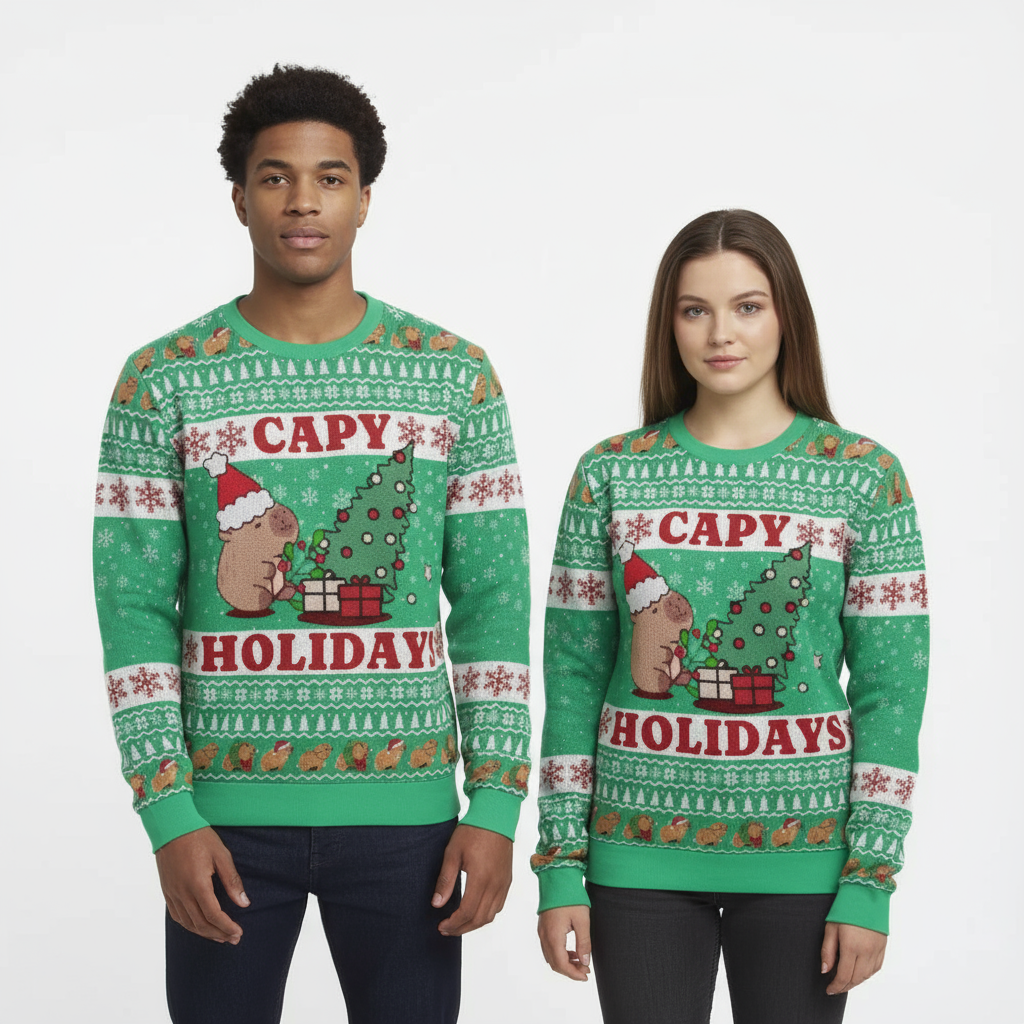 Unisex "Capy-bar-ho-ho" Sweater