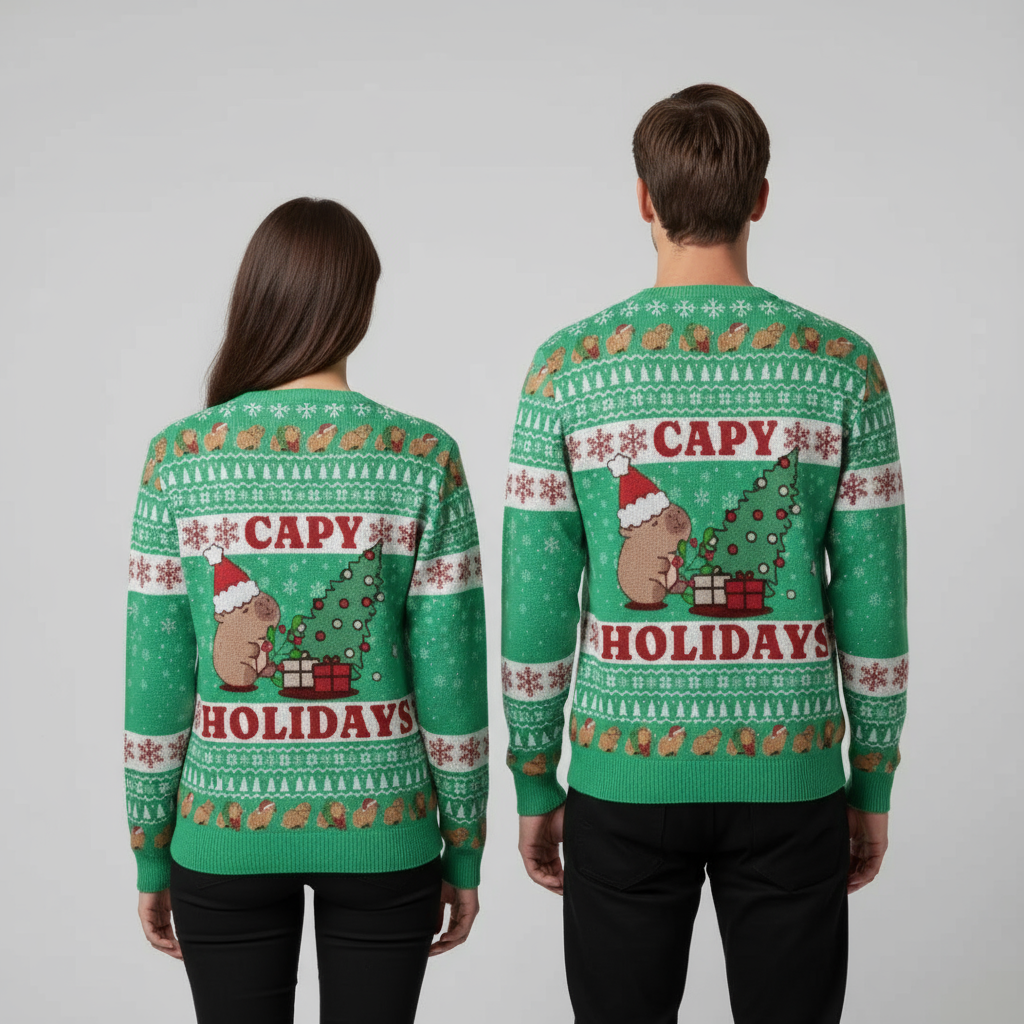 Unisex "Capy-bar-ho-ho" Sweater