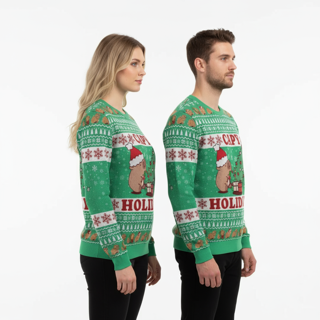 Unisex "Capy-bar-ho-ho" Sweater