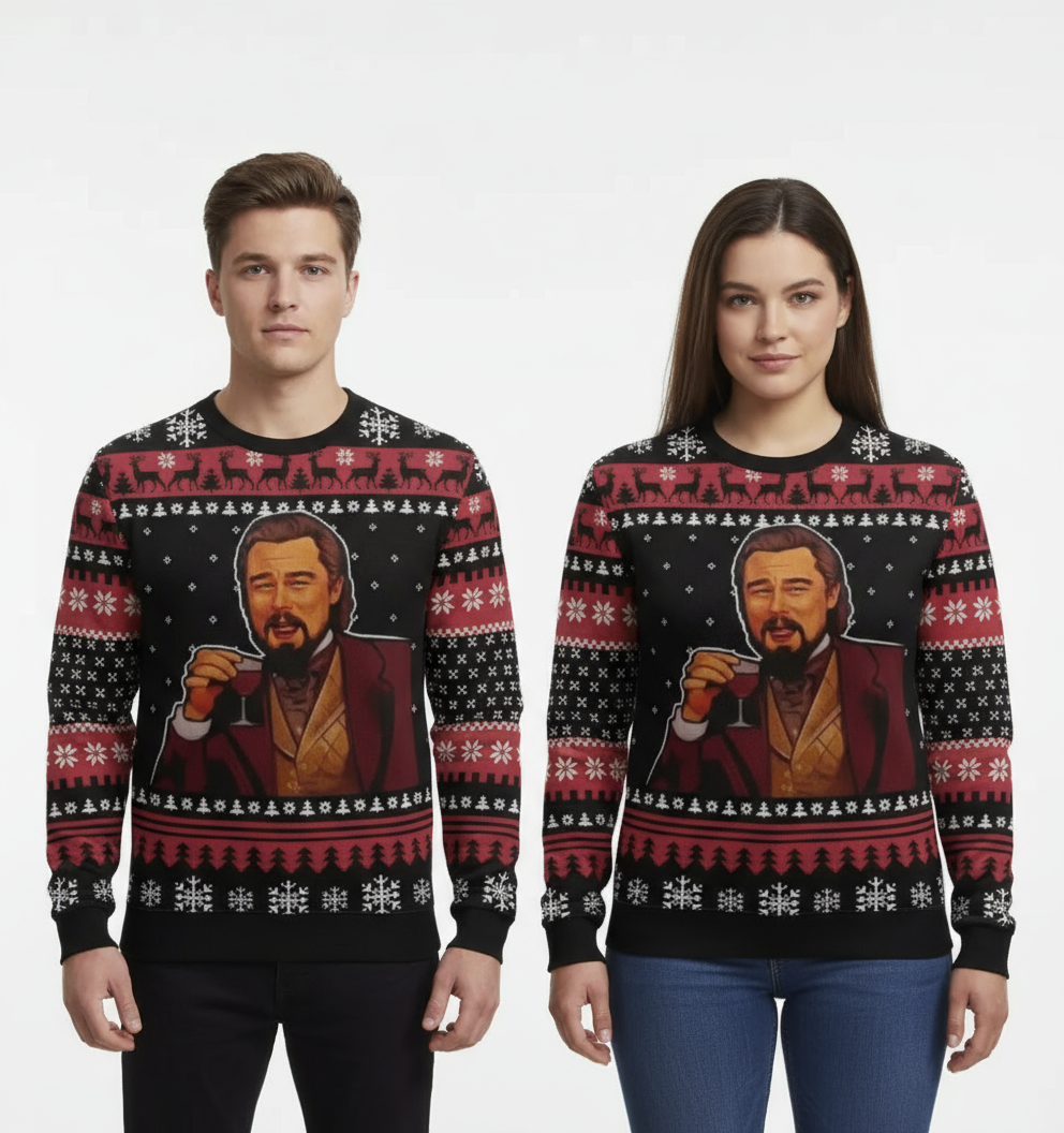 Unisex "Leo's Laughing Lunch" Sweater