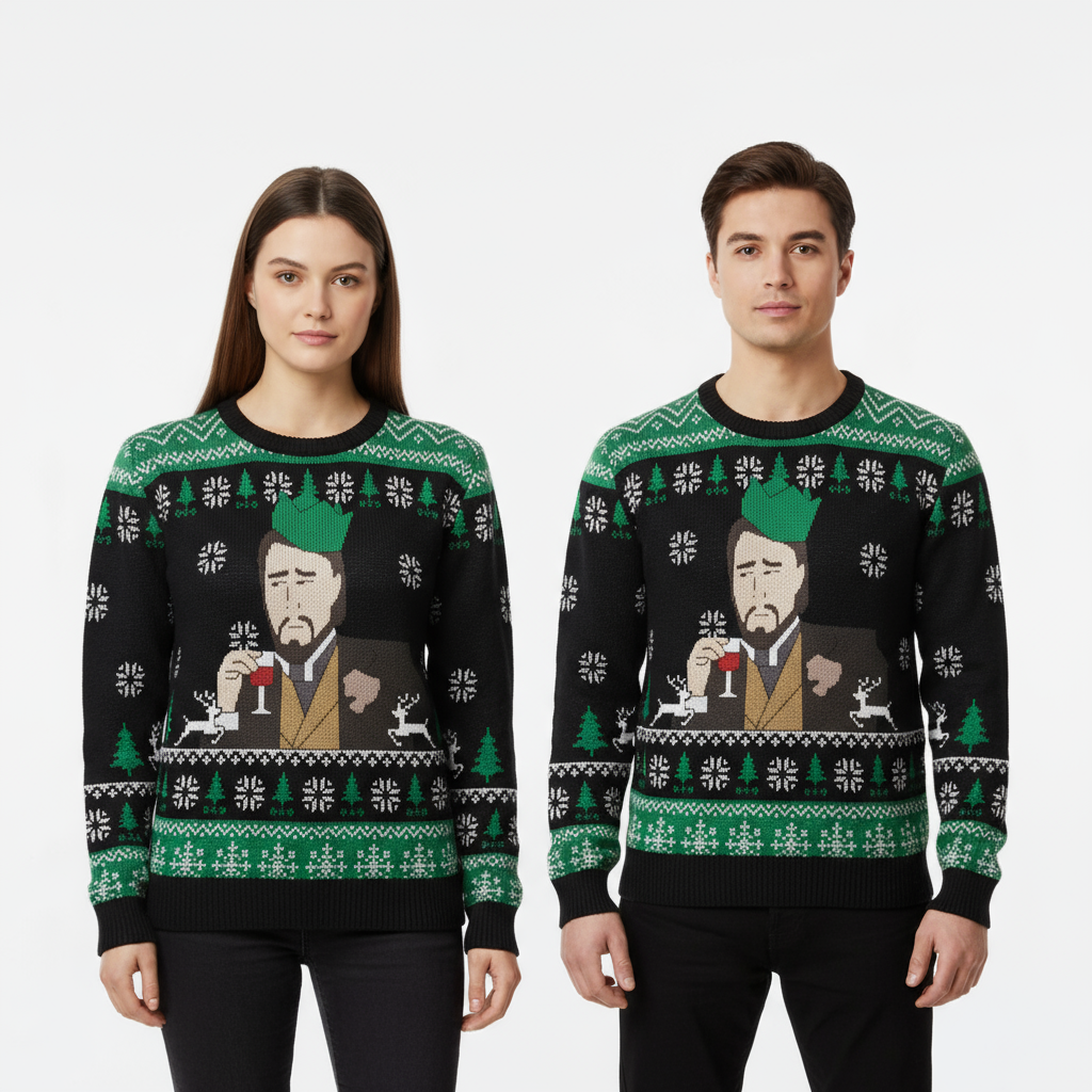 Unisex "Bearly Surviving Christmas" Sweater