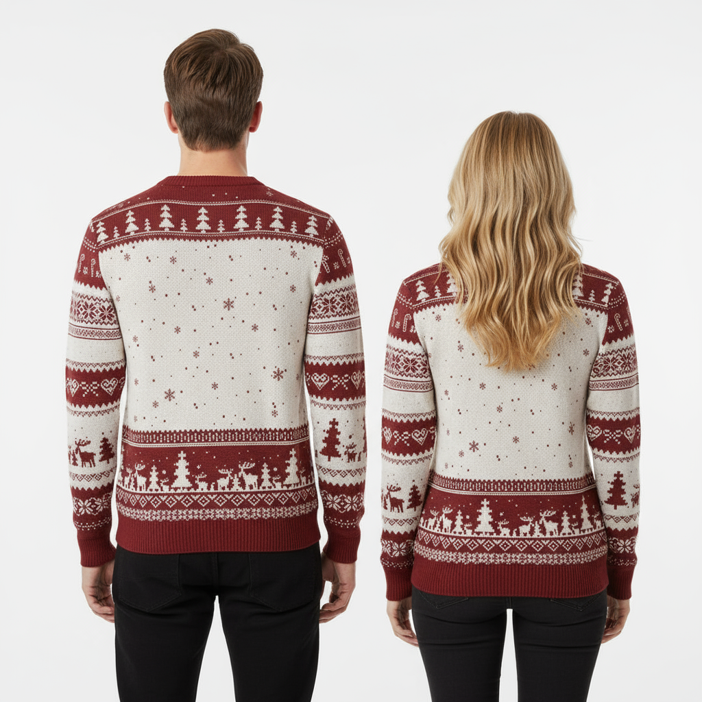 Unisex "T-Rex Can't Wrap" Sweater