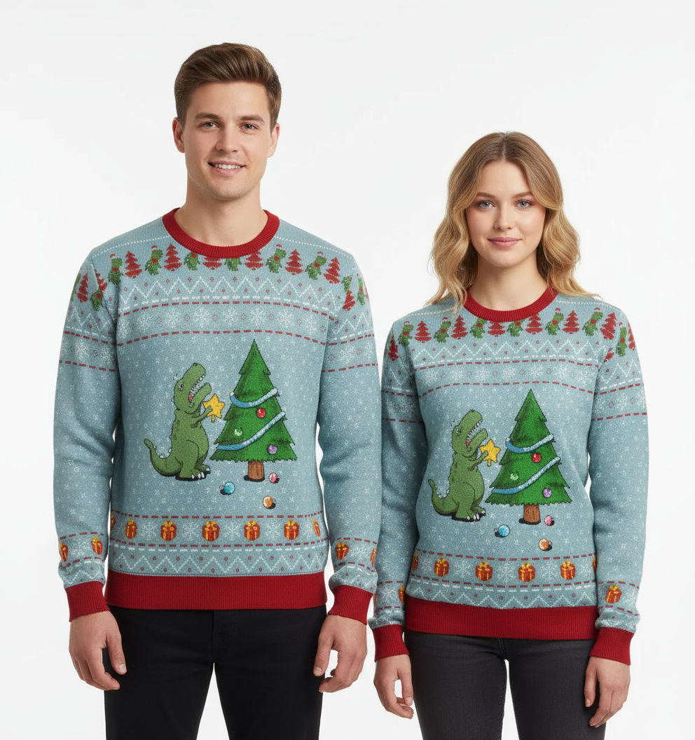 Unisex "Jingle All The Rawr!" Sweater