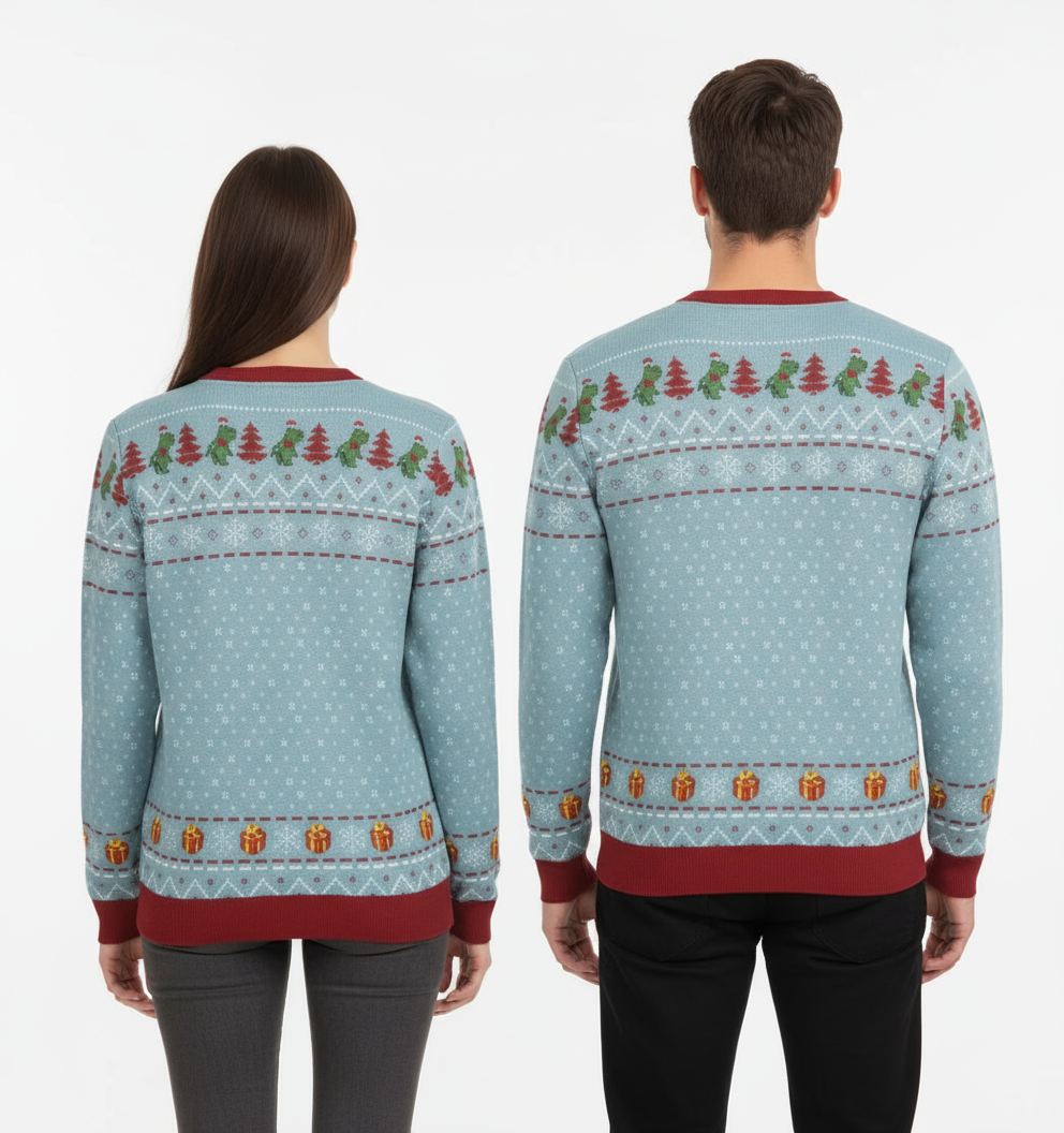 Unisex "Jingle All The Rawr!" Sweater