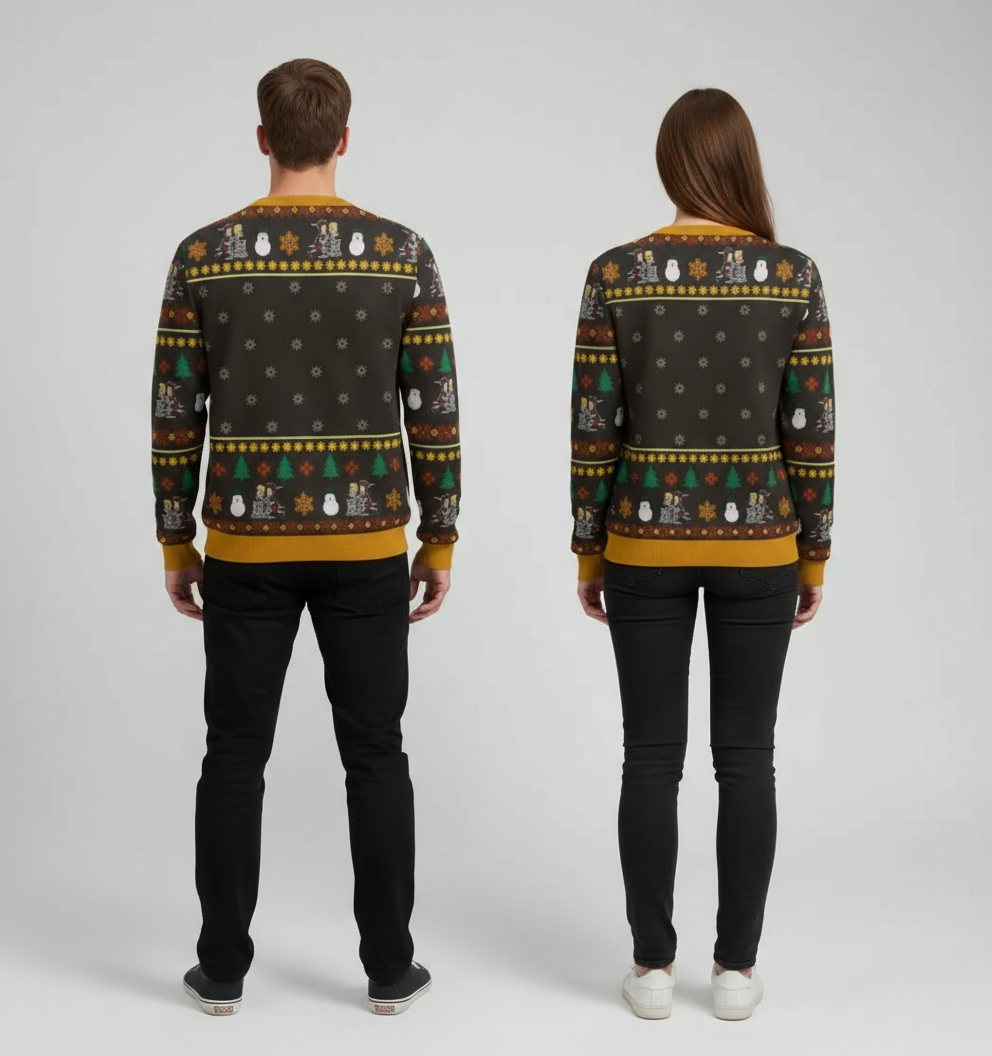 Unisex "Christmas Cornholio" Sweater