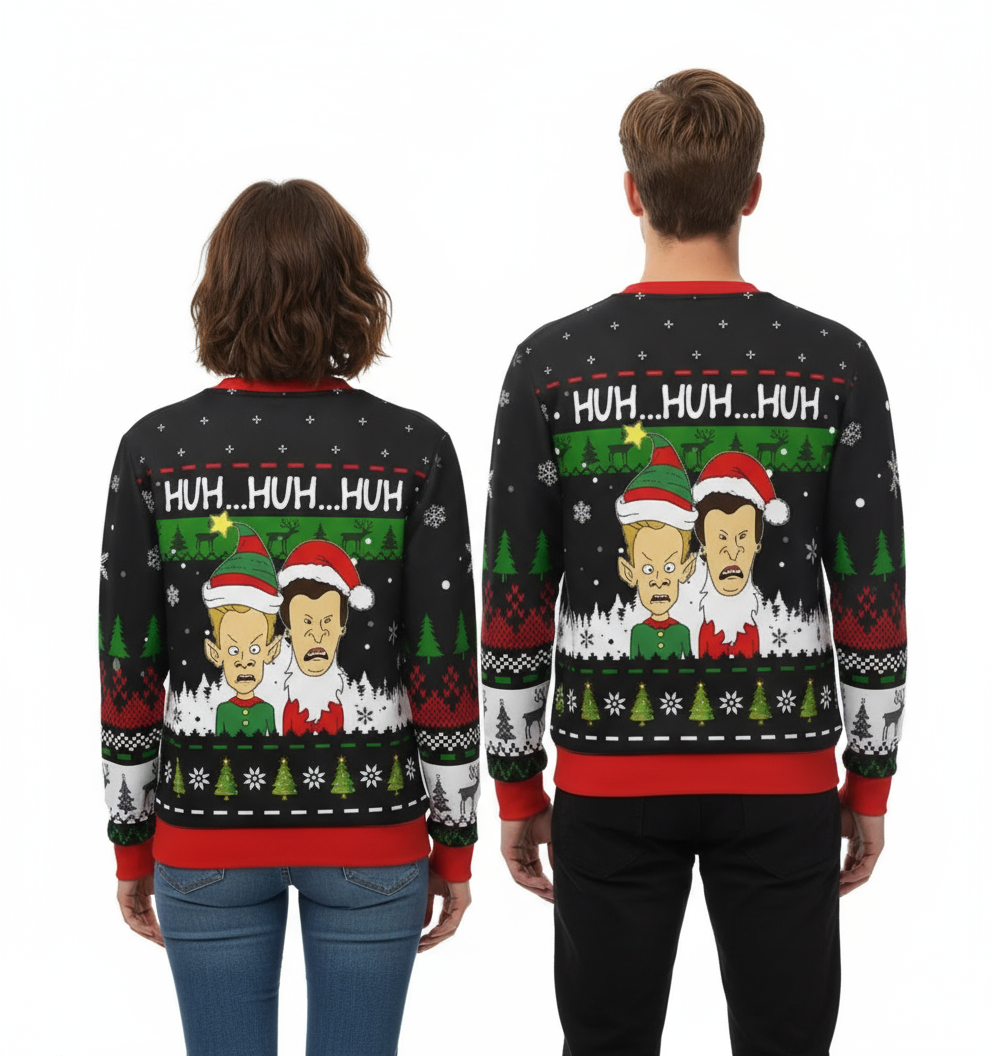 Unisex "Uh Huh Huh Yule" Sweater