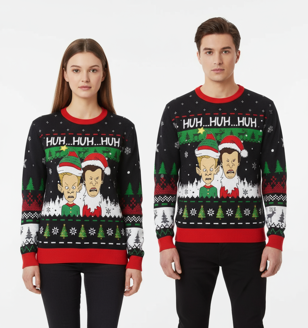Unisex "Uh Huh Huh Yule" Sweater