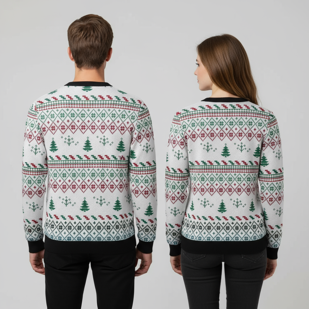 Unisex "Flocking Jolly" Sweater