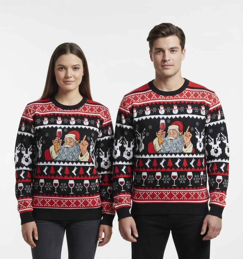 Unisex "Sip It To Me Santa" Sweater