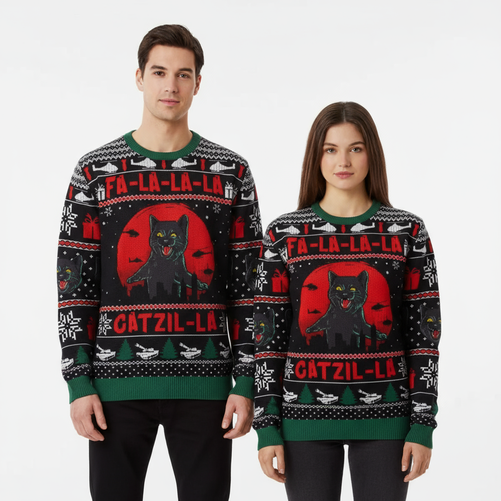 Unisex "Tokyo Tinsel Terror" Sweater