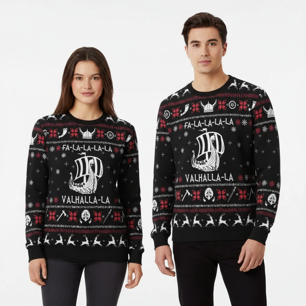 Unisex "Odin's Ugly Ornament" Sweater