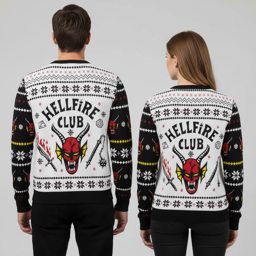 Unisex "Welcome to the Hell Fire Club" Sweater