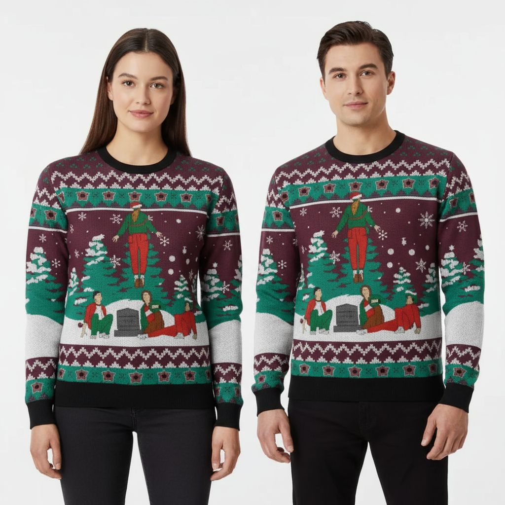 Unisex "Hawkins' Hidden Holiday" Sweater