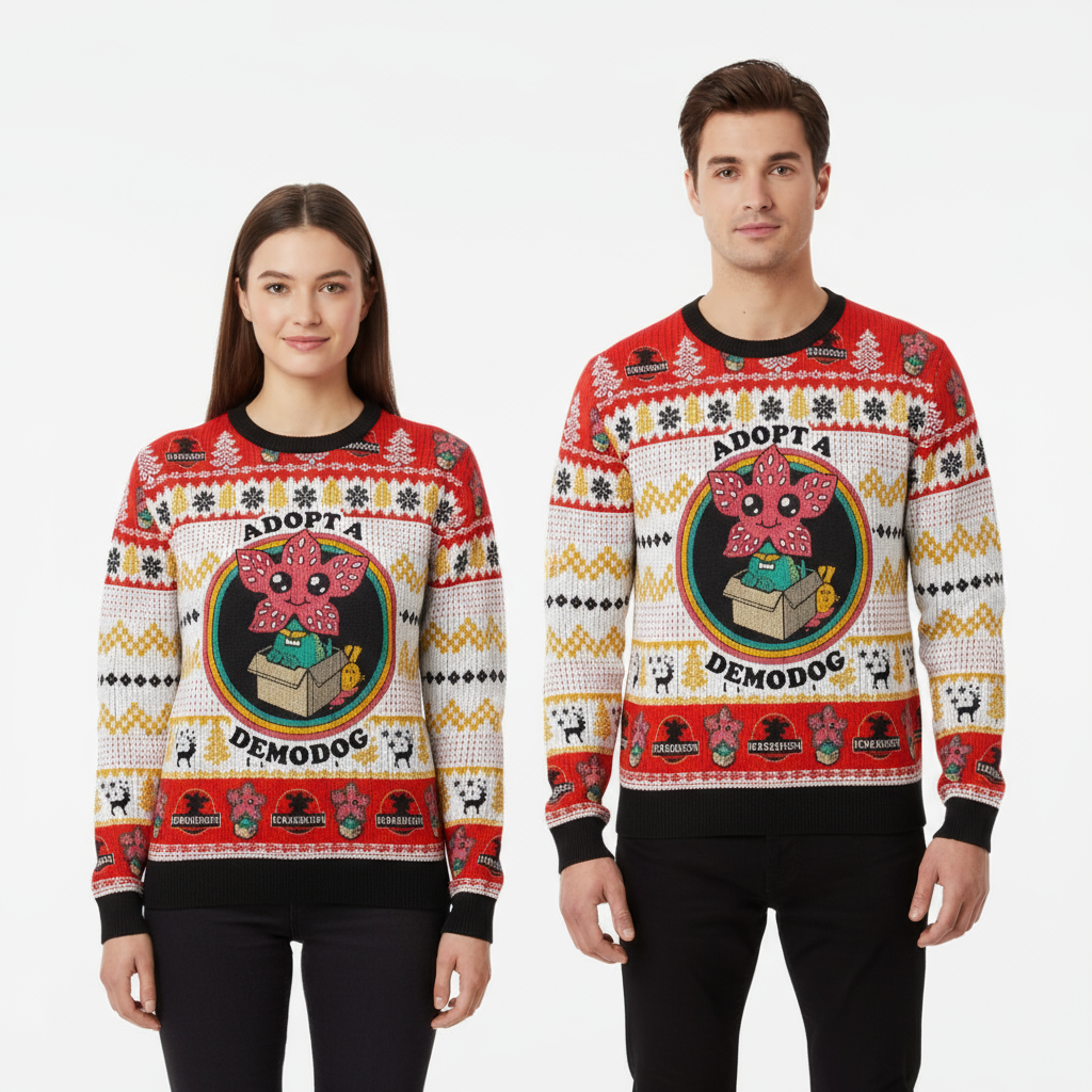 Unisex "Demogorgon's Dinner Party" Sweater