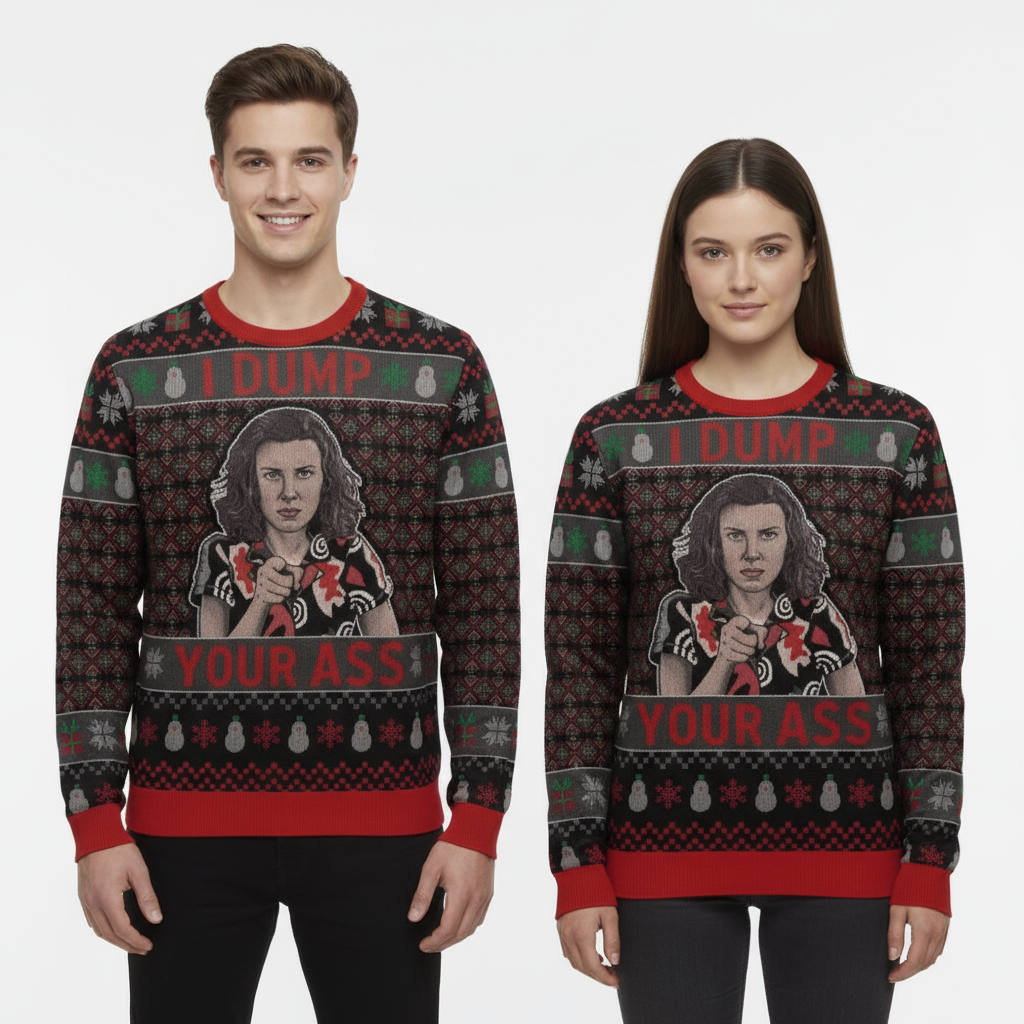 Unisex "Dump Your Ass-mas" Sweater
