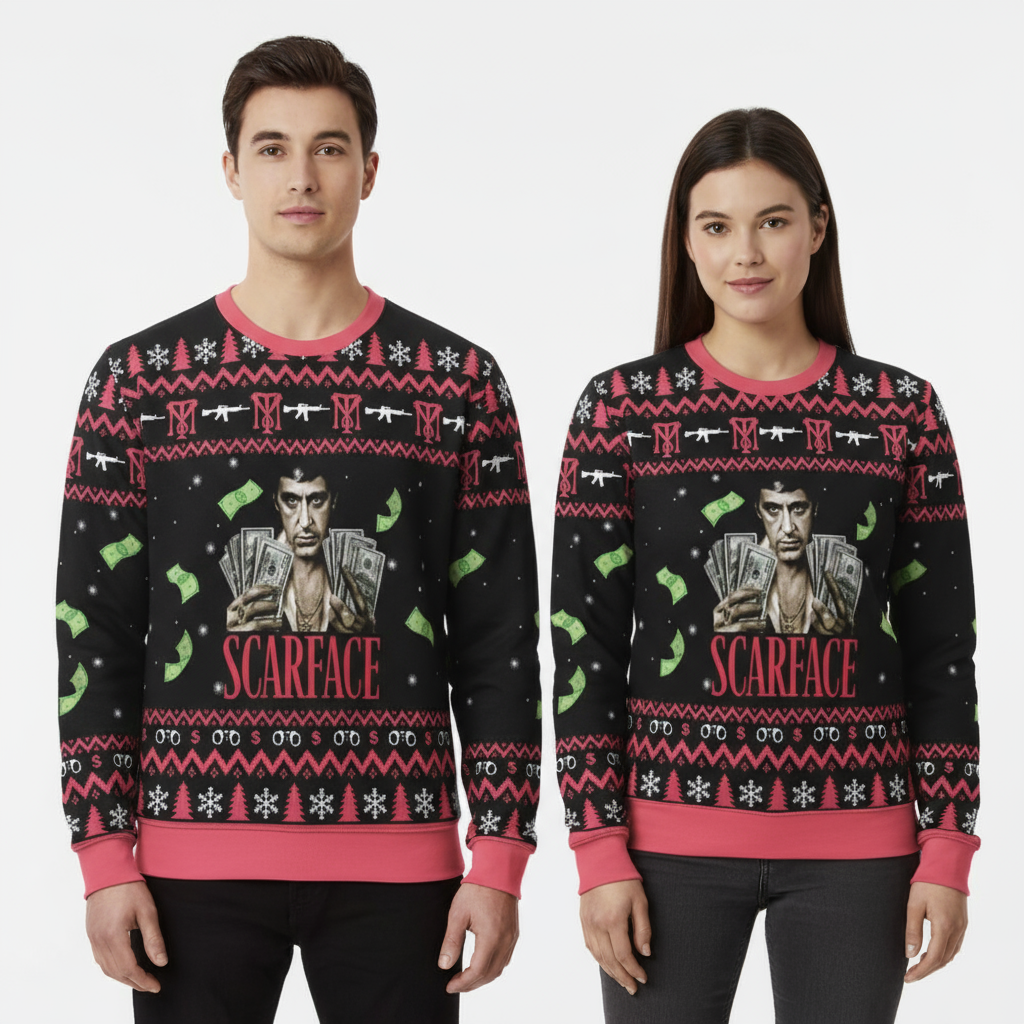 Unisex "Coo-ba Christmas" Sweater