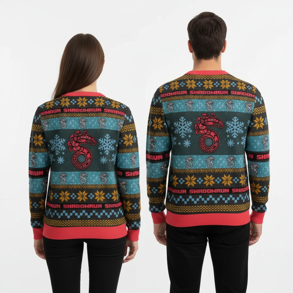 Unisex "Santa's Shadowrun" Sweater