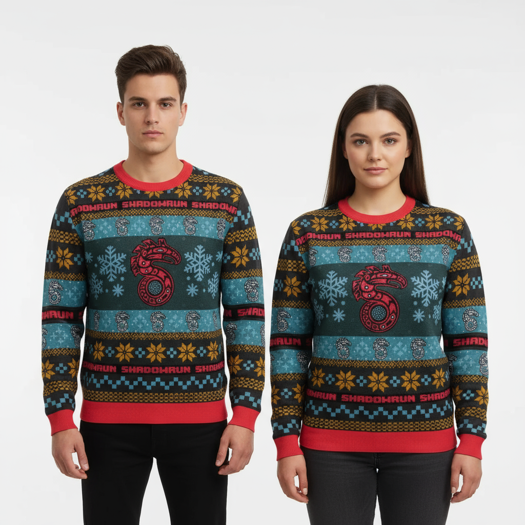 Unisex "Santa's Shadowrun" Sweater