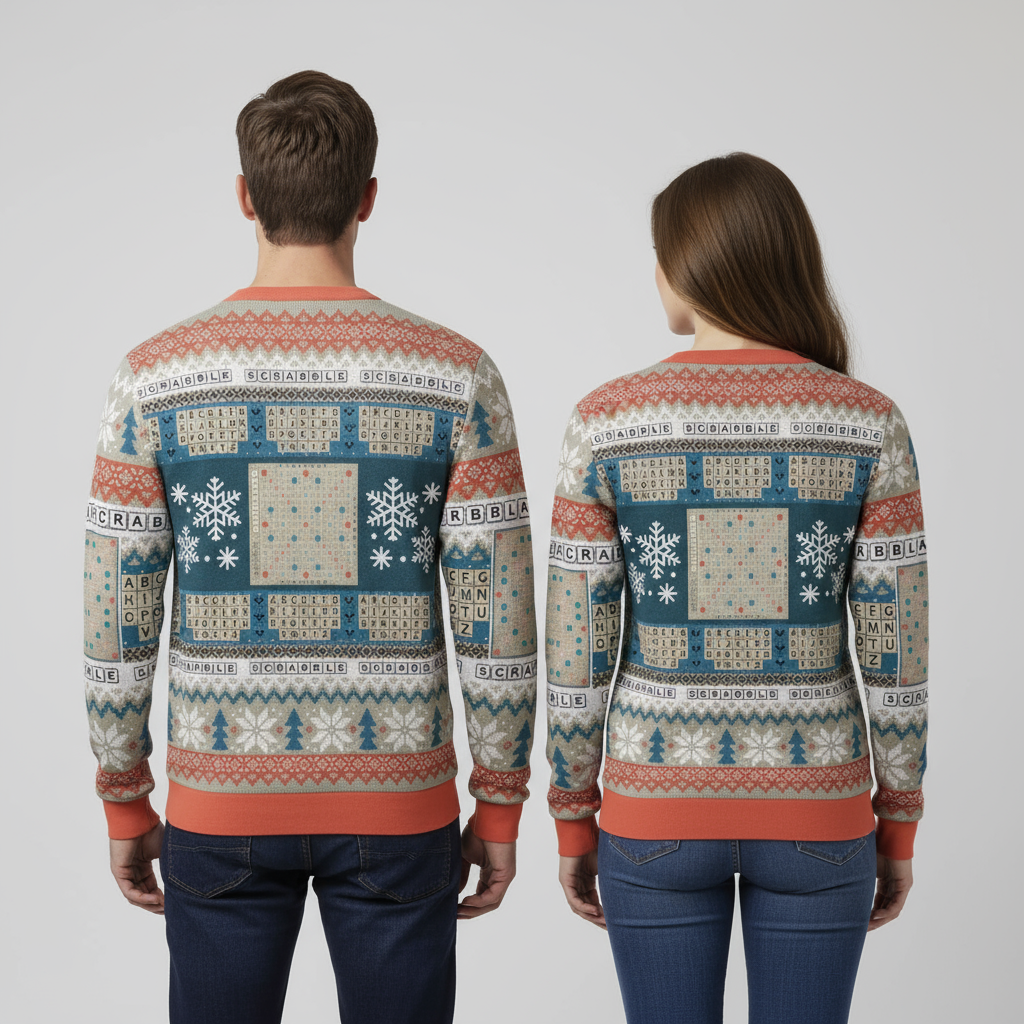 Unisex "Jingle Bell Z-Q-K" Sweater