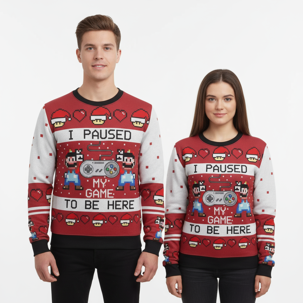 Unisex "Game Paused: IRL Mode" Sweater