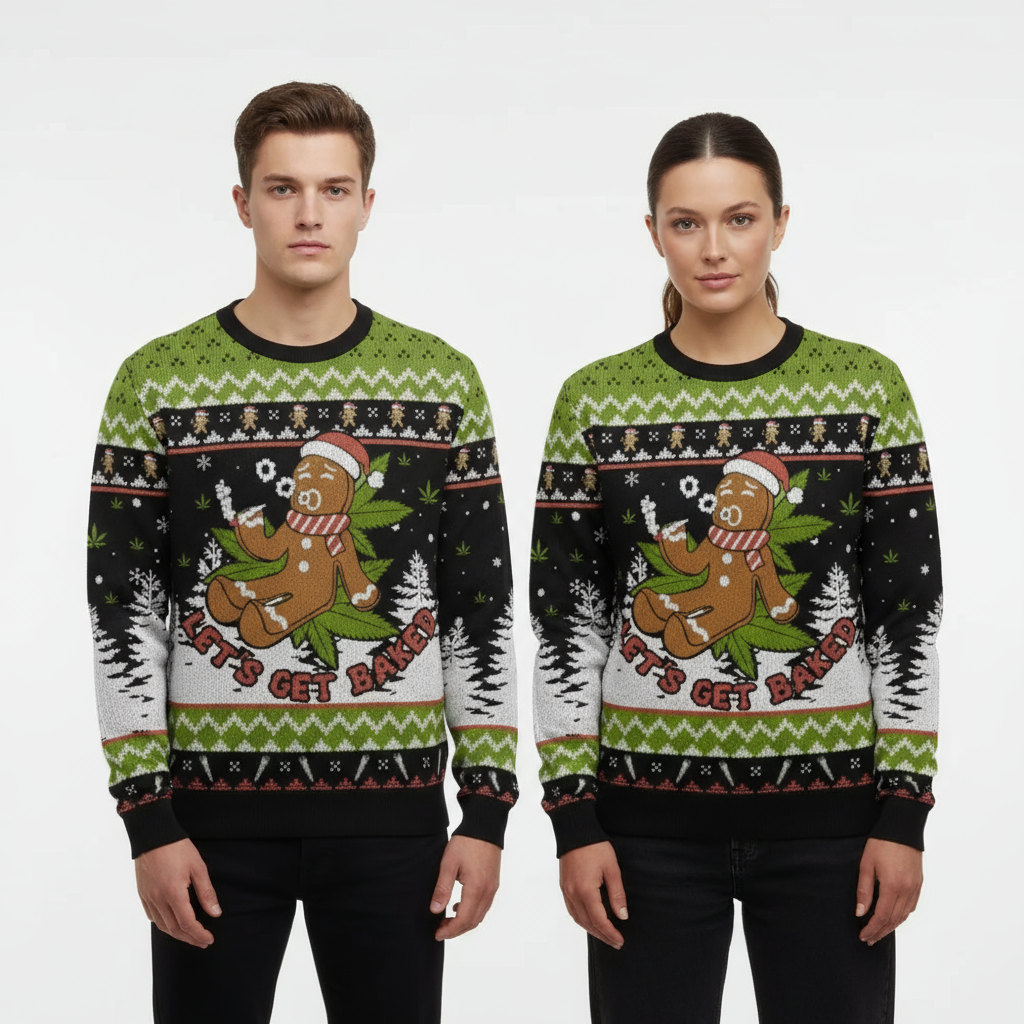 Unisex "Let's Get Baked" Sweater