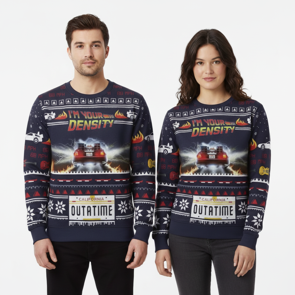 Unisex "88 MPH Holiday Dash" Sweater
