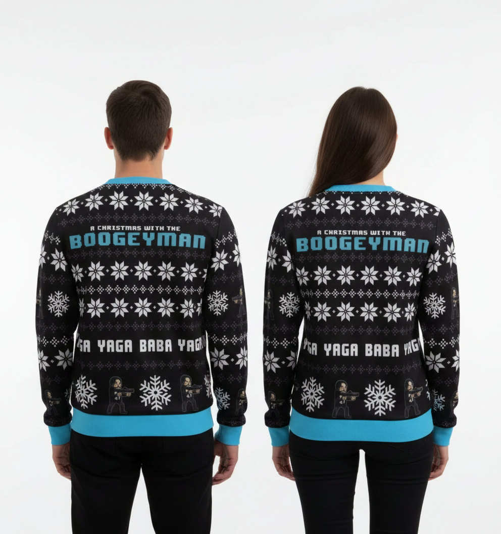 Unisex "The Boogeyman Brings Presents" Sweater