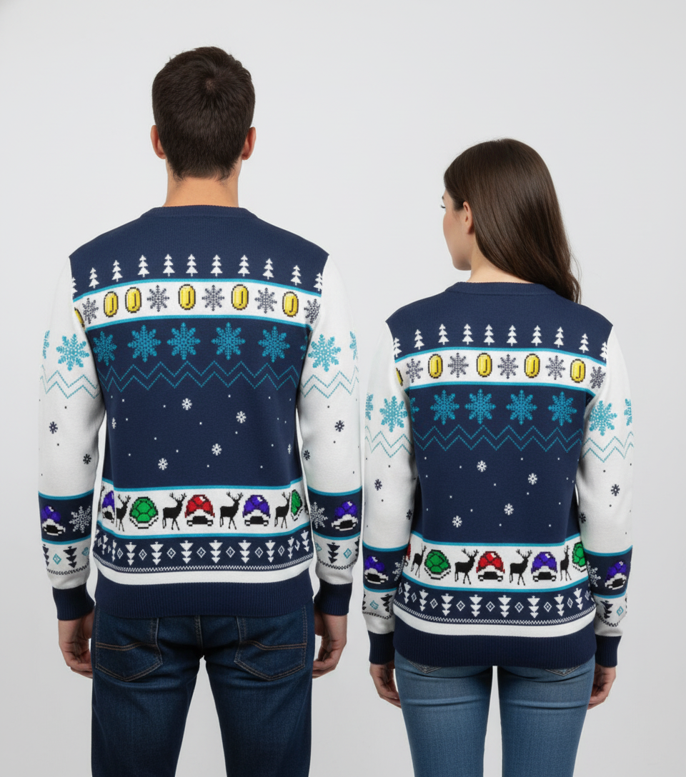 Unisex "It's-a Me, Merry-o!" Sweater