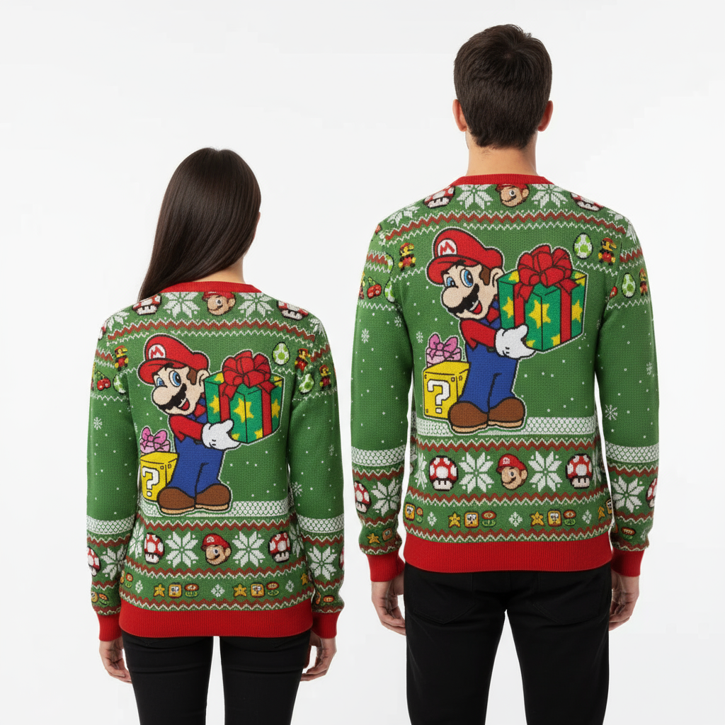 Unisex "Wahoo! It's Christmas!" Sweater