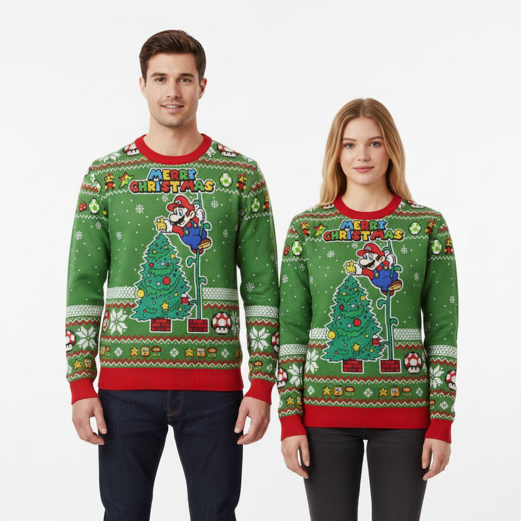 Unisex "Wahoo! It's Christmas!" Sweater