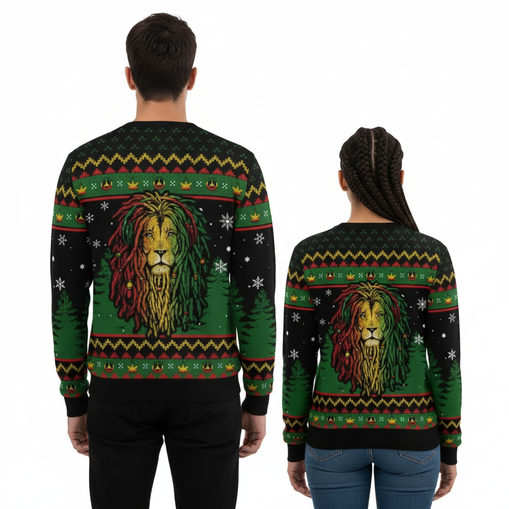 Unisex "One Love, One Life, One Holiday" Sweater