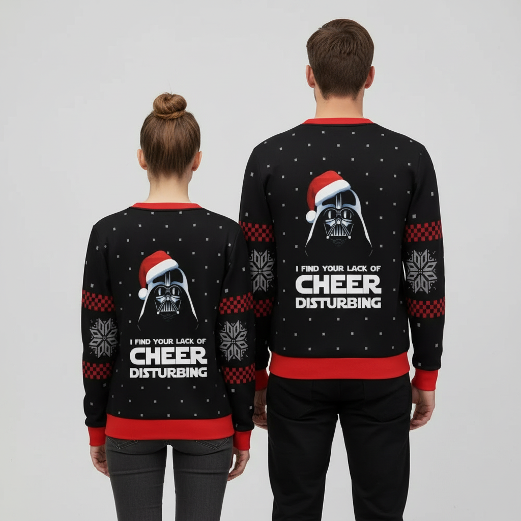 Unisex "I Find Your Lack of Cheer Disturbing" Sweater